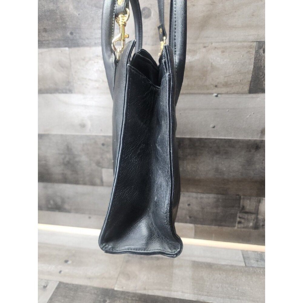 Giani Berini Basic Black Handbag With Crossbody S… - image 2